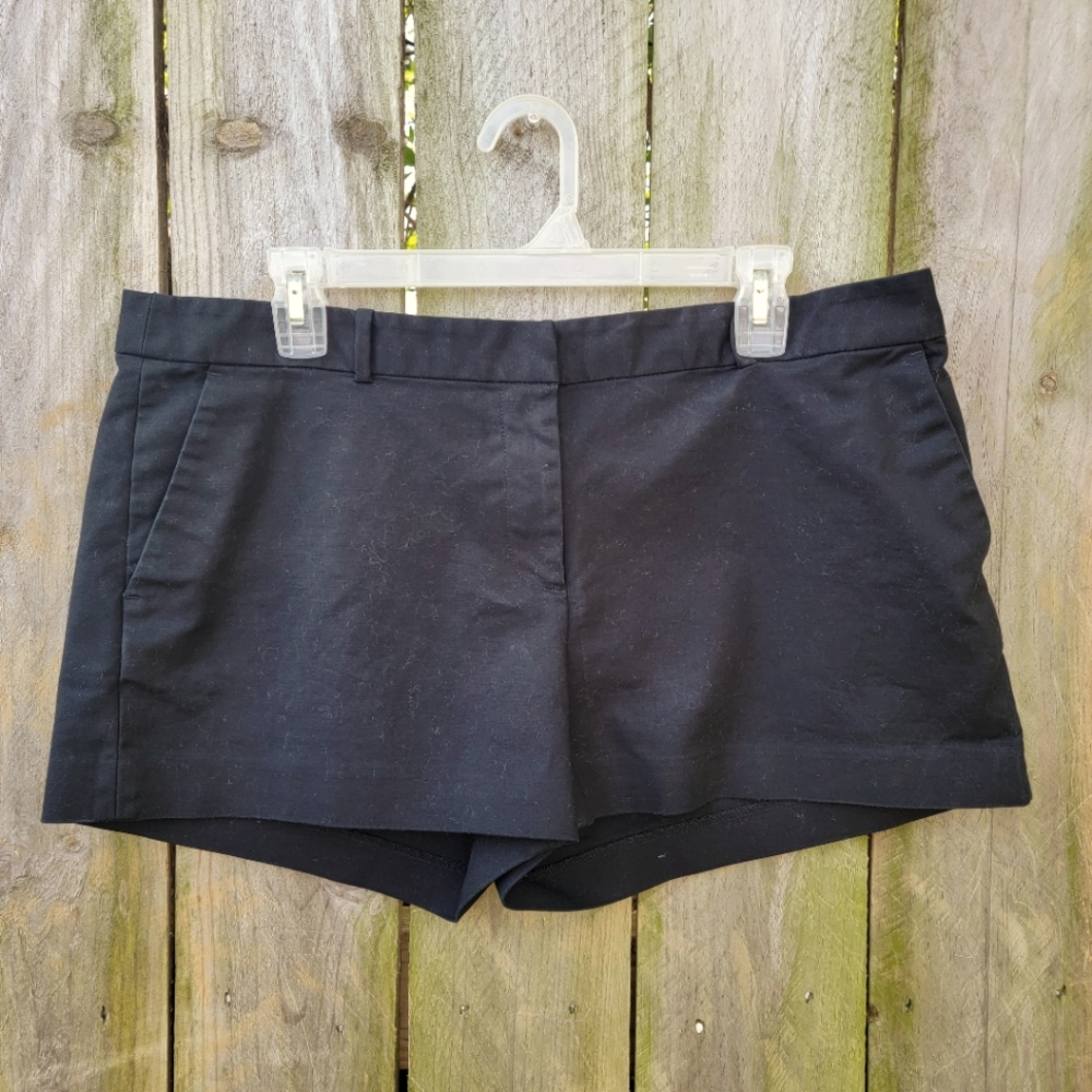 MICHAEL Michael Kors Black Shorts 2 1/2" Size 14 Women's Cotton
